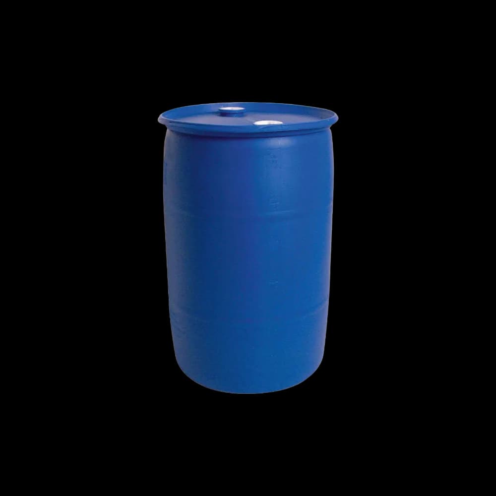 200L Blue Plastic Water Drum - Image 1